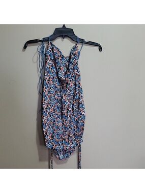 Skylar + Madison Floral Backless Dress Size M